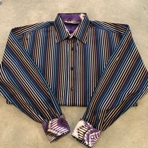 RAGAZZO UOMO Casual Boys Button Down Shirt L